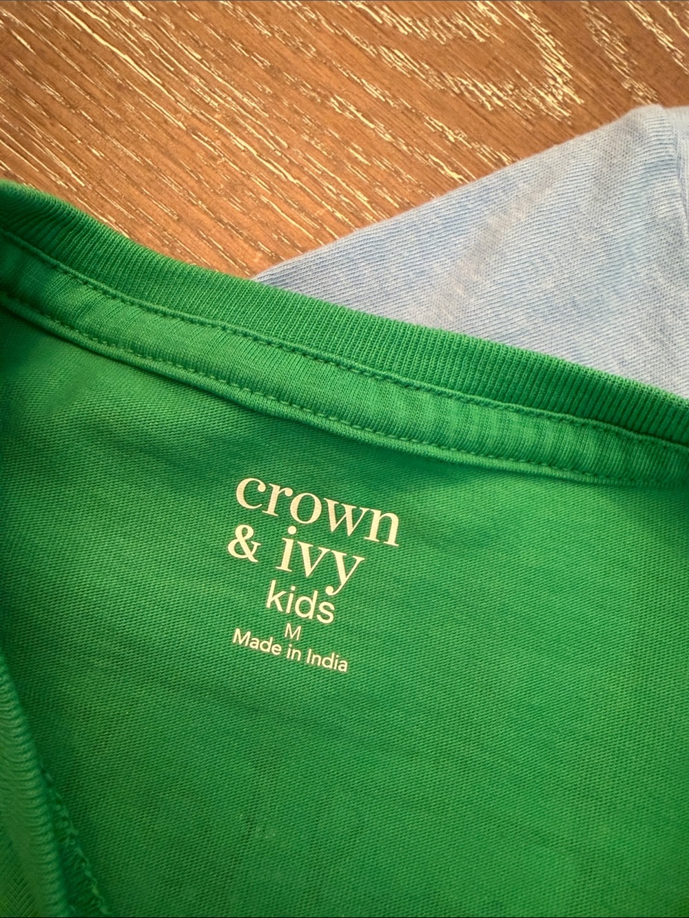 crown & ivy Kids Short-Sleeve Tees in Green, Light Blue, Royal Blue & Pink - Picture 10 of 13